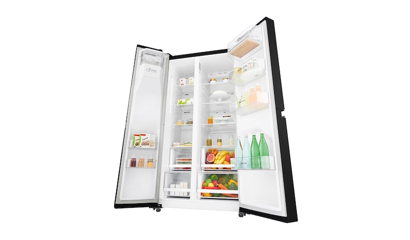 LG Smart Refrigerator with Plumbed Water and Ice Dispenser, GSL760WBXV